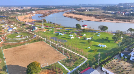 永豐縣麻洲生態(tài)島今日正式開園，開啟休閑觀光新篇章